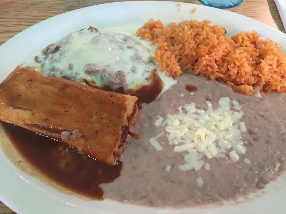 Chili Relleno and Tamale